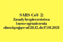 Zasady bezpieczeństwa od 28 grudnia 2020 r.